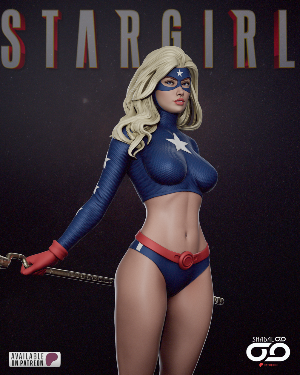 ⭐Stargirl – STL 1/6th by Shadaloo Studios