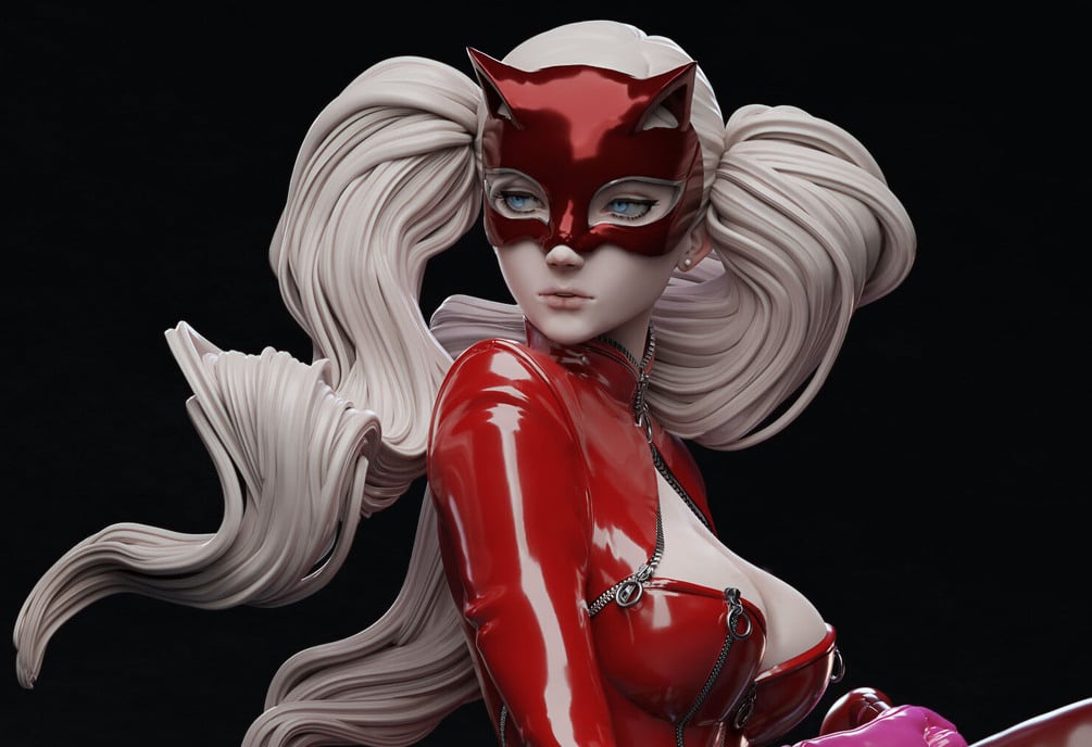Ann Takamaki STL figure - with NSFW variation