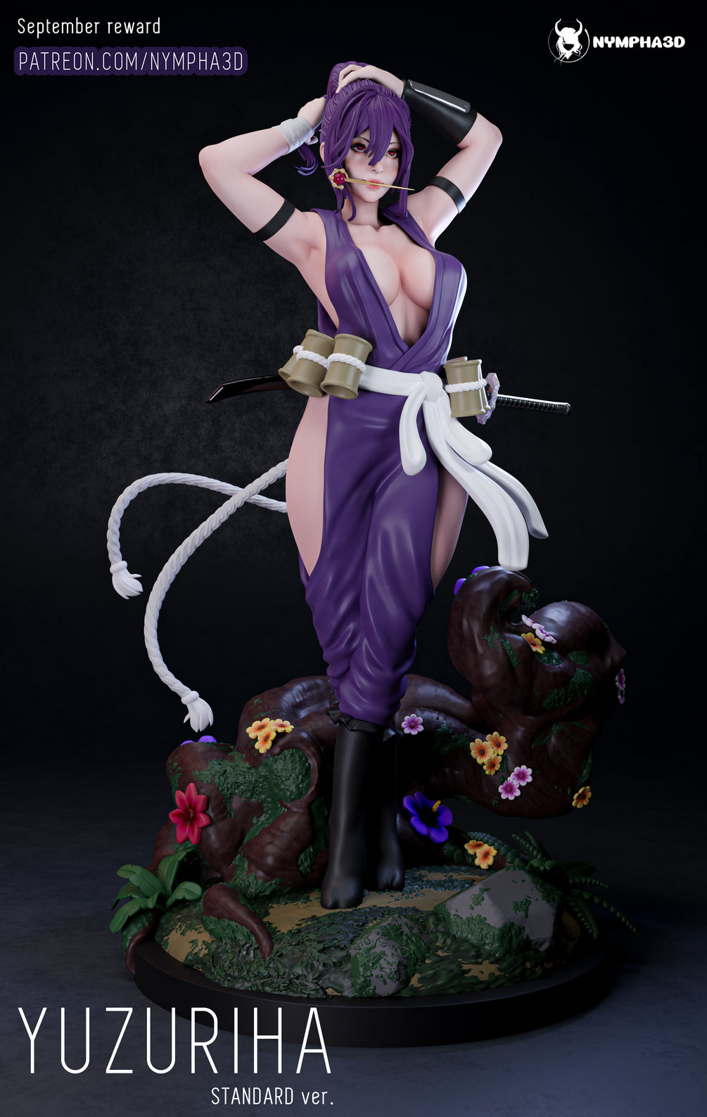 Yuzuriha (Hell's Paradise) STL for 3D Printing