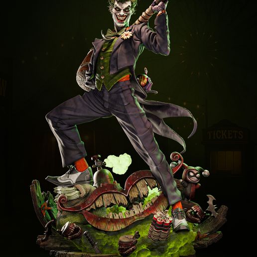 Joker – 3D Digital STL File