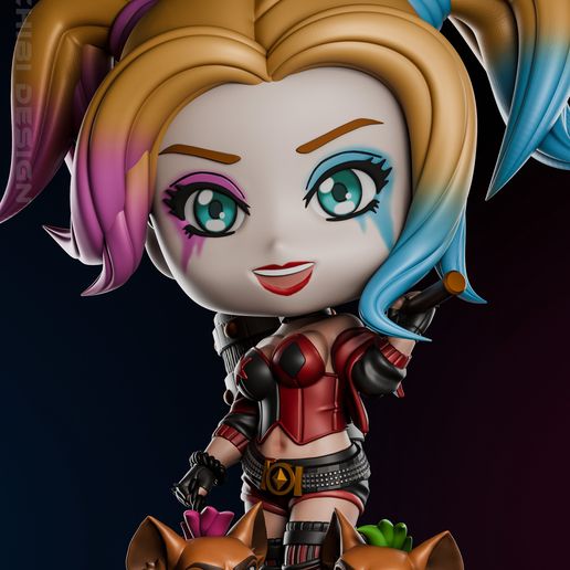 HARLEY QUINN ZEZ CHIBI