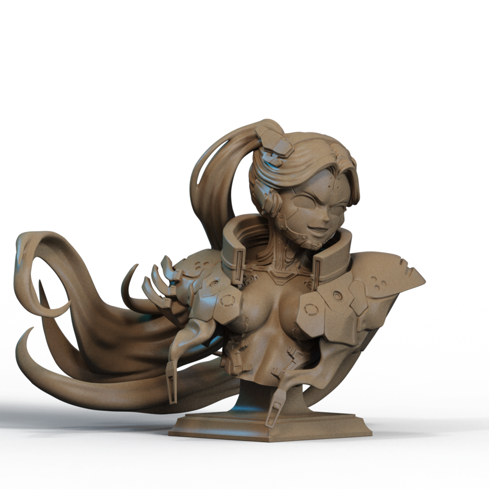 Rebecca Bust 3D Print