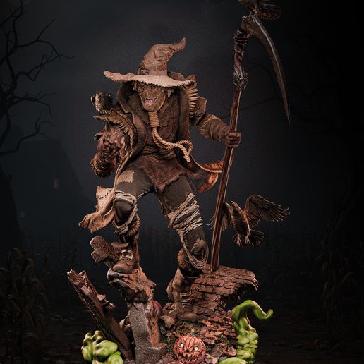 Scarecrow – 3D Digital STL File