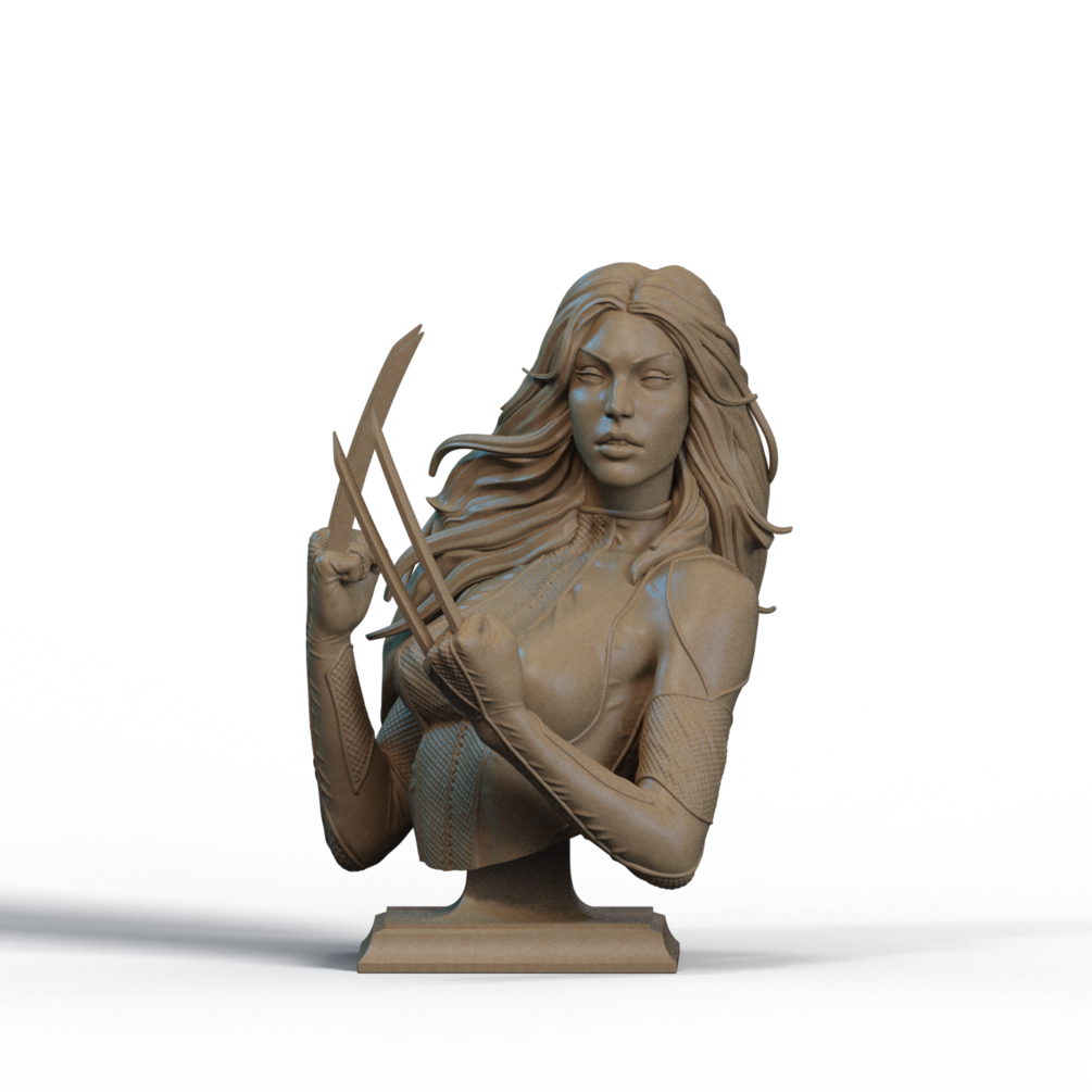 X-23 Bust 3D Print