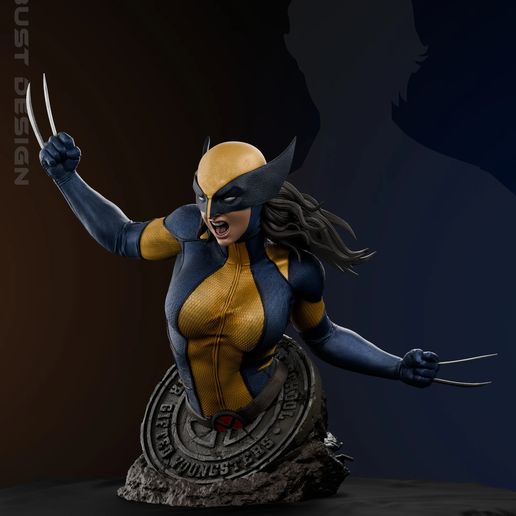 X-23 Bust - STL