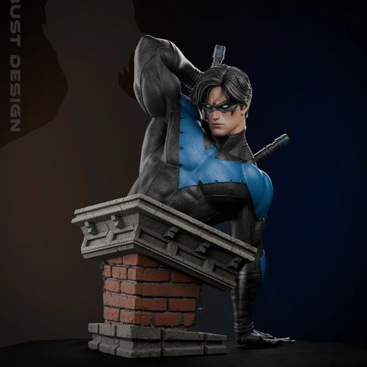 Nightwing Bust - STL