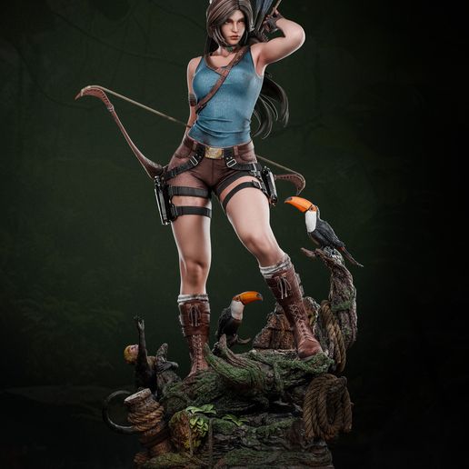 Lara Croft - STL