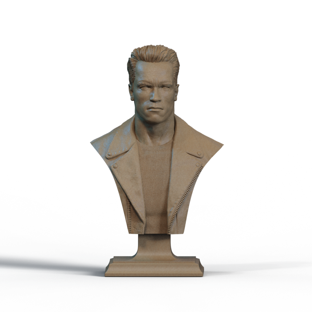 Terminator Bust 3D Print