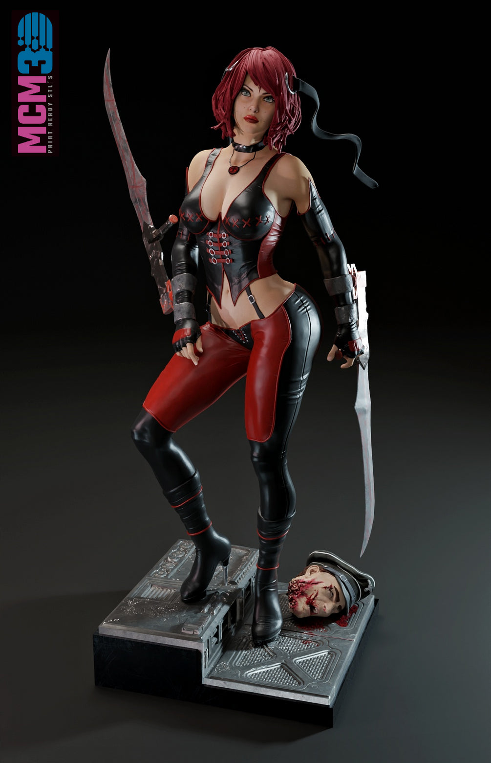 Bloody Rae - PS STL - 1:4 scale