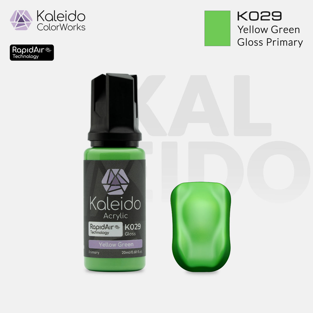 RapidAir Gloss Yellow Green - K029