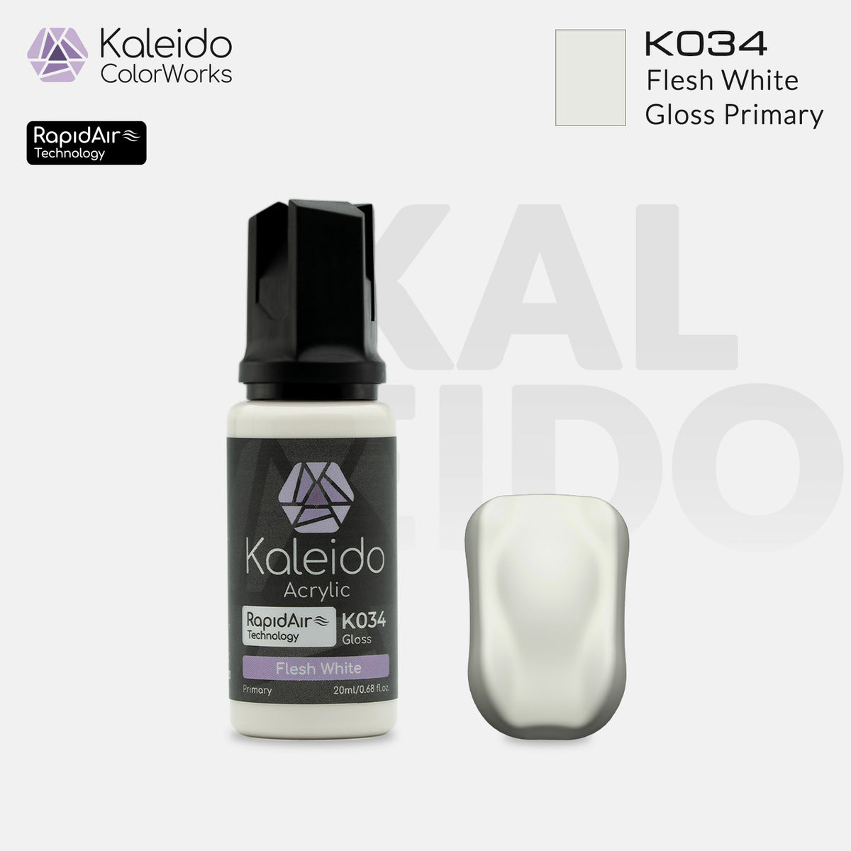 RapidAir Gloss Flesh White - K034