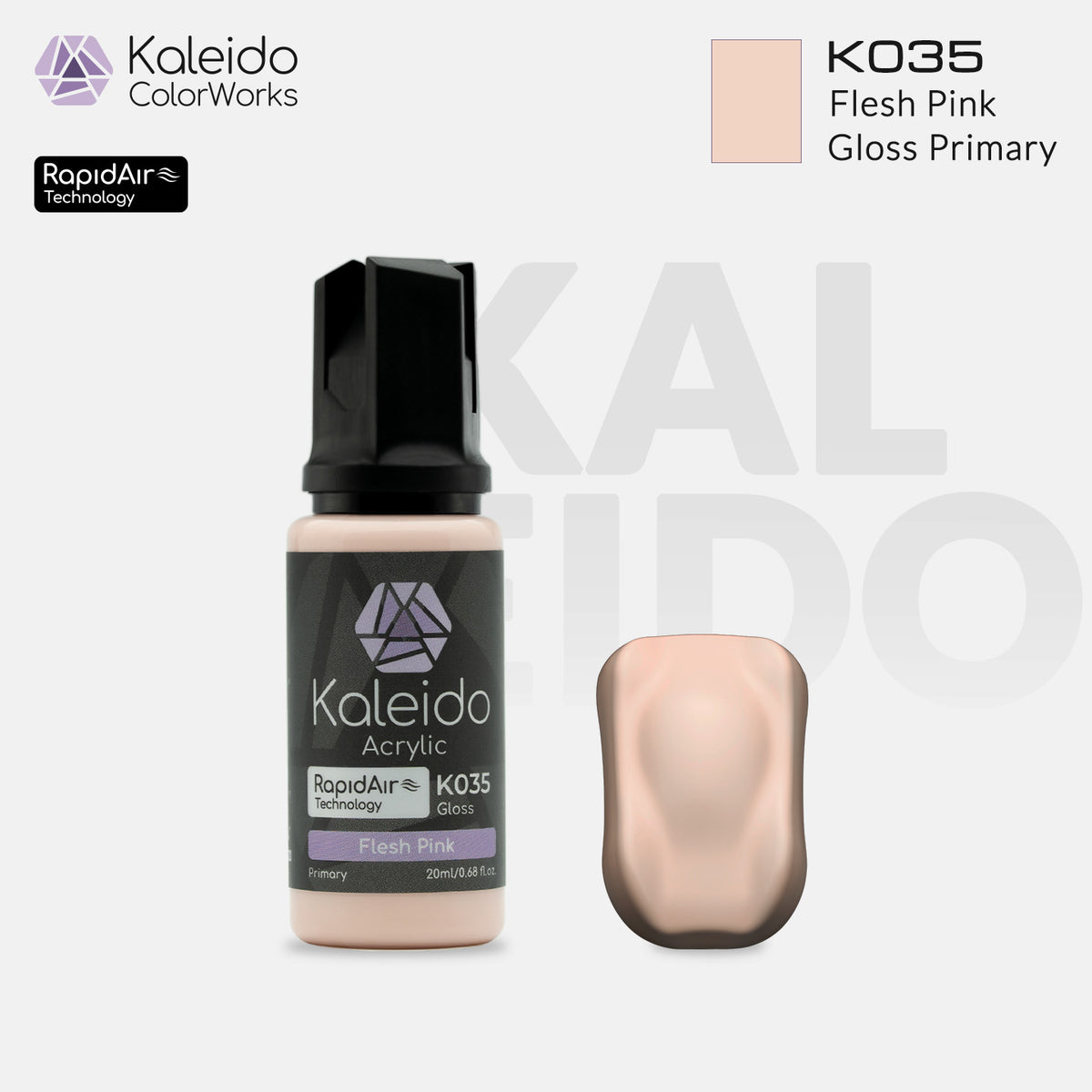 RapidAir Gloss Flesh Pink - K035