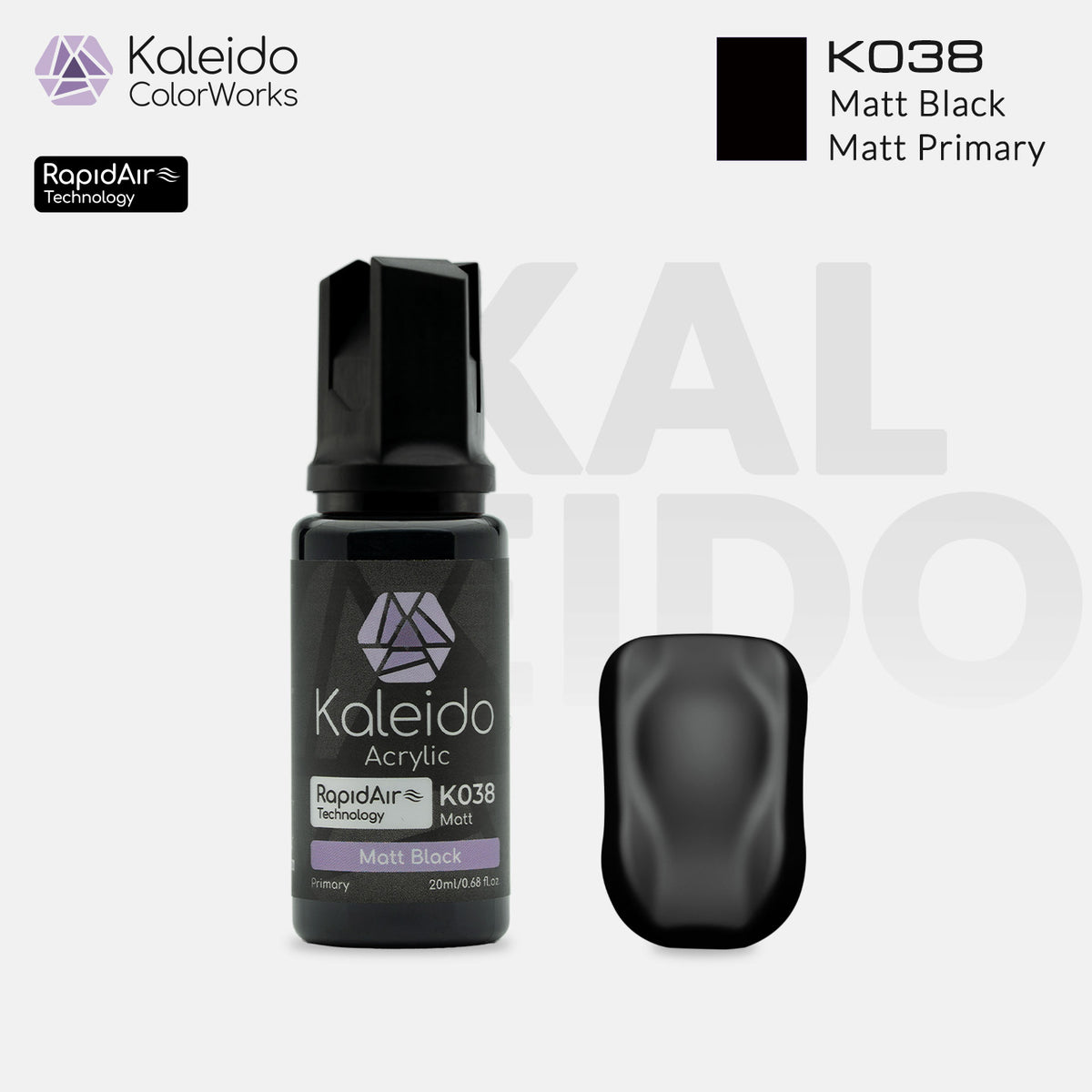 RapidAir Matt Black - K038