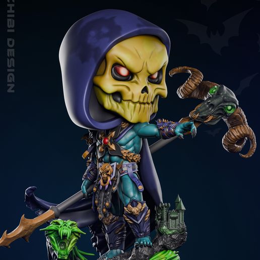 SKELETOR ZEZ CHIBI