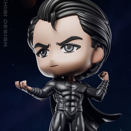 Superman Chibi - Digital STL file