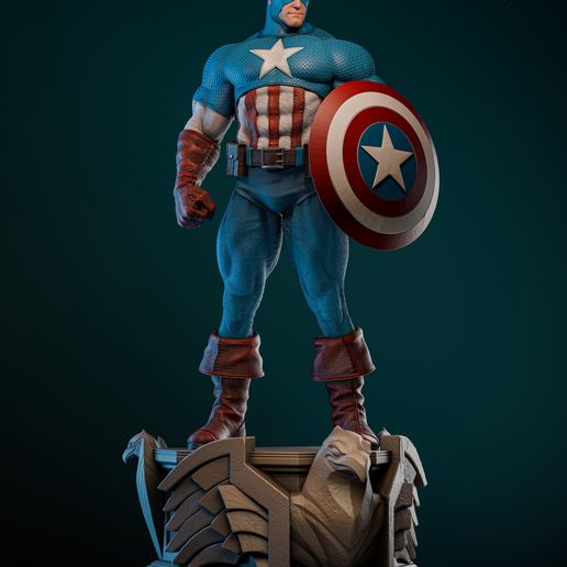 CAPTAIN AMERICA MUSEUM ZEZ STL