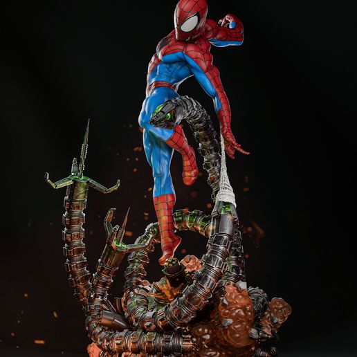 Spiderman Diorama - STL