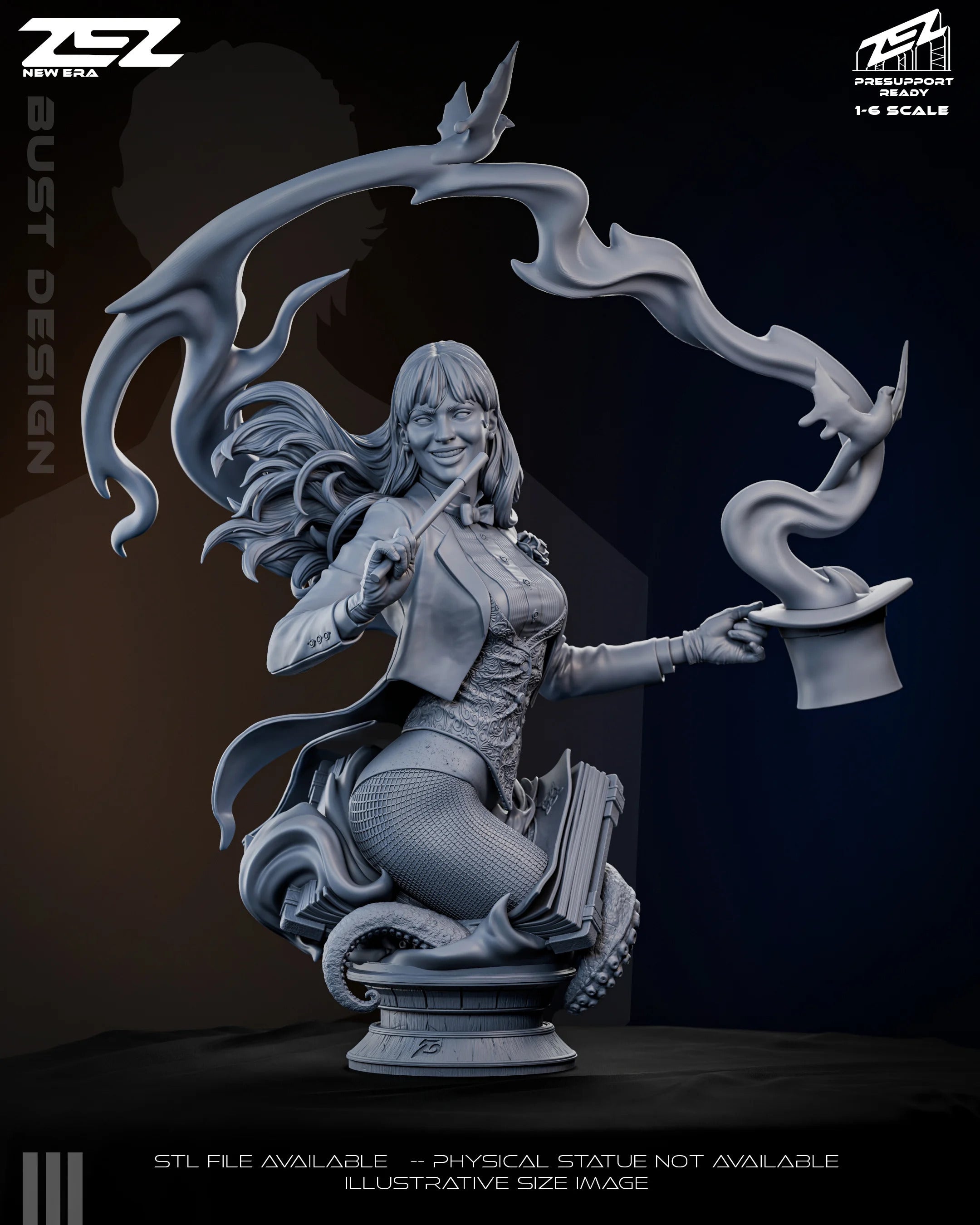 ZATANNA ZEZ BUST
