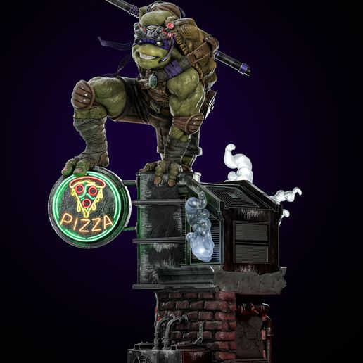 Donatello TMNT Tortuga Ninja - STL
