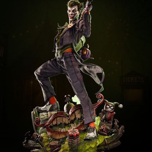 Joker – 3D Digital STL File