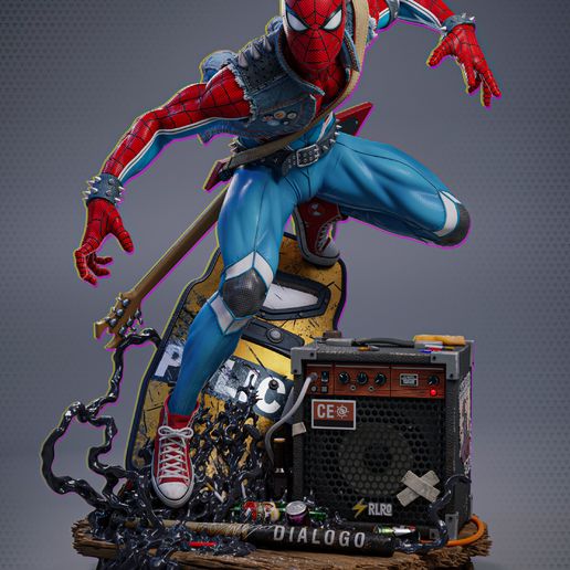 SPIDERPUNK ZEZ STL