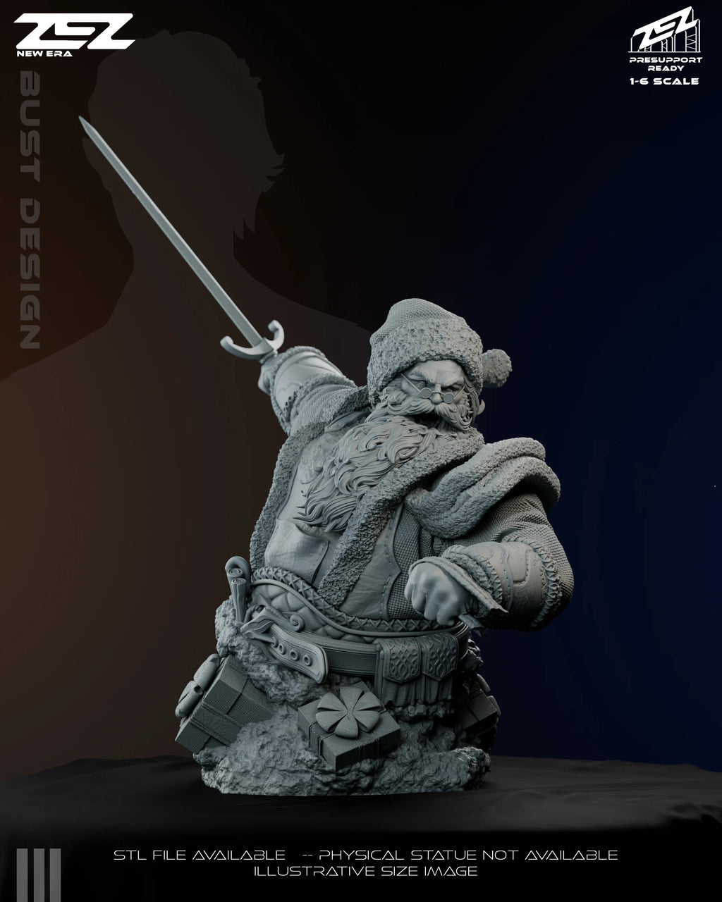 SANTA CLAUS ZEZ BUST