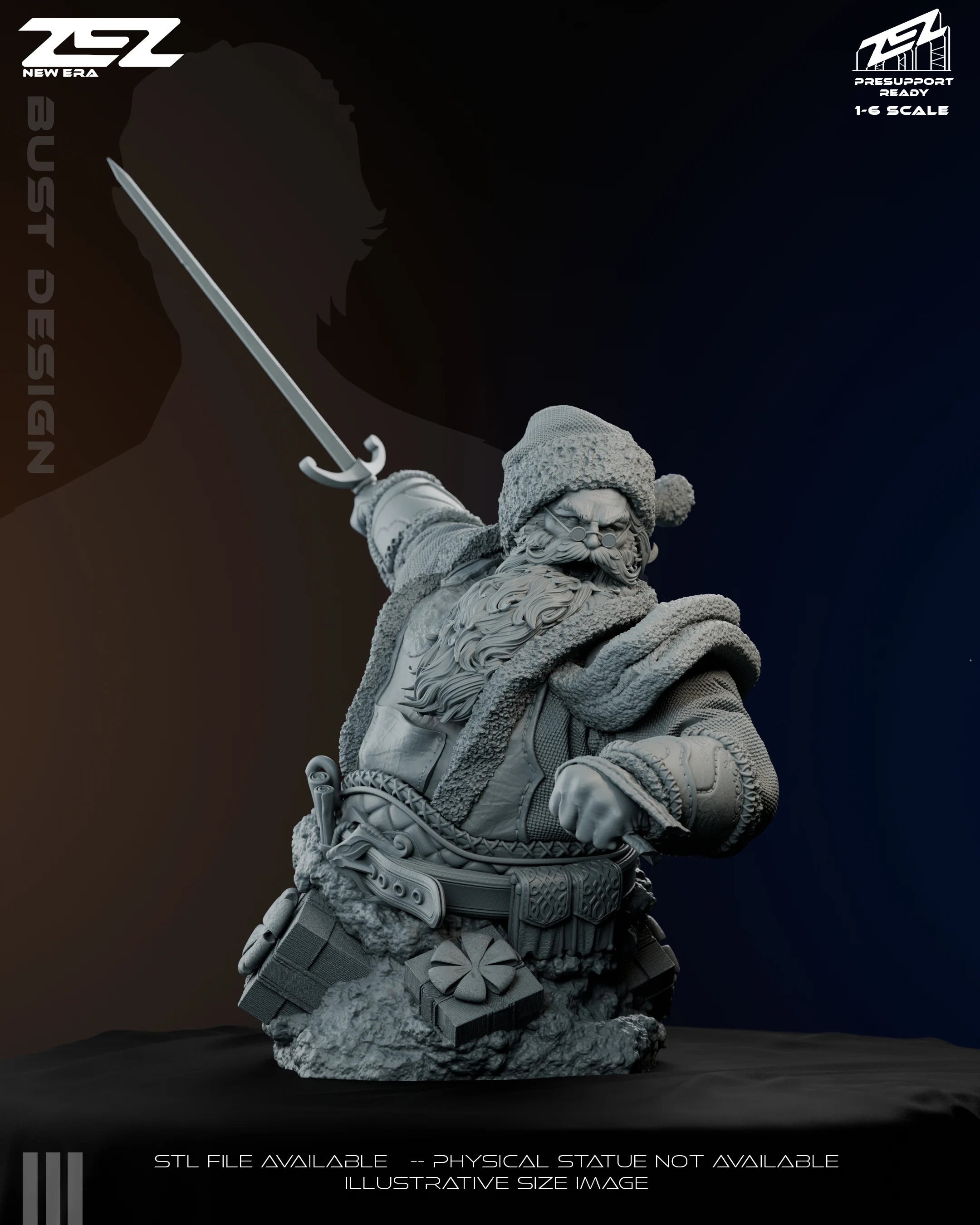 SANTA CLAUS ZEZ BUST