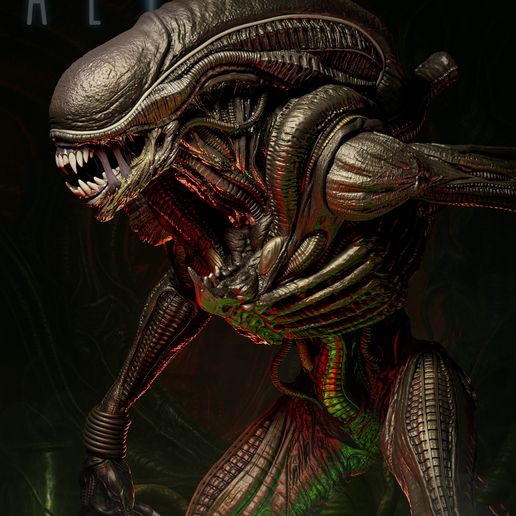 Xenomorph – 3D Digital STL File