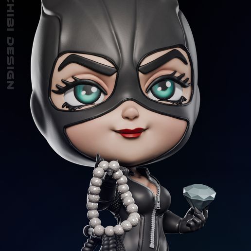 CATWOMAN ZEZ CHIBI