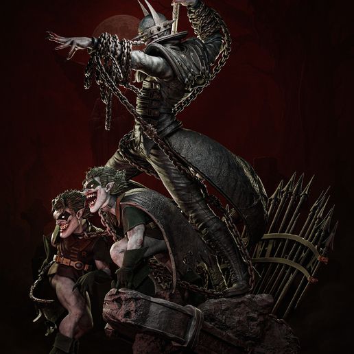 Batman who laughs - Digital STL file