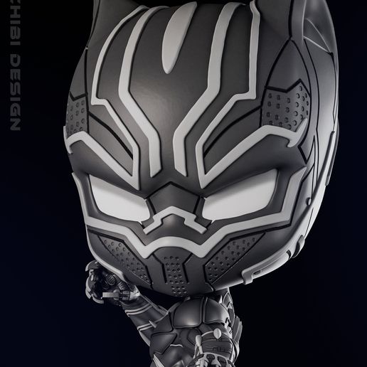 BLACK PANTHER ZEZ CHIBI