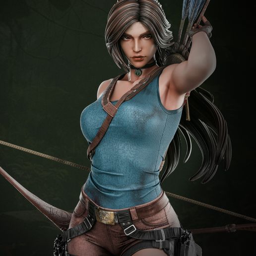 Lara Croft - STL