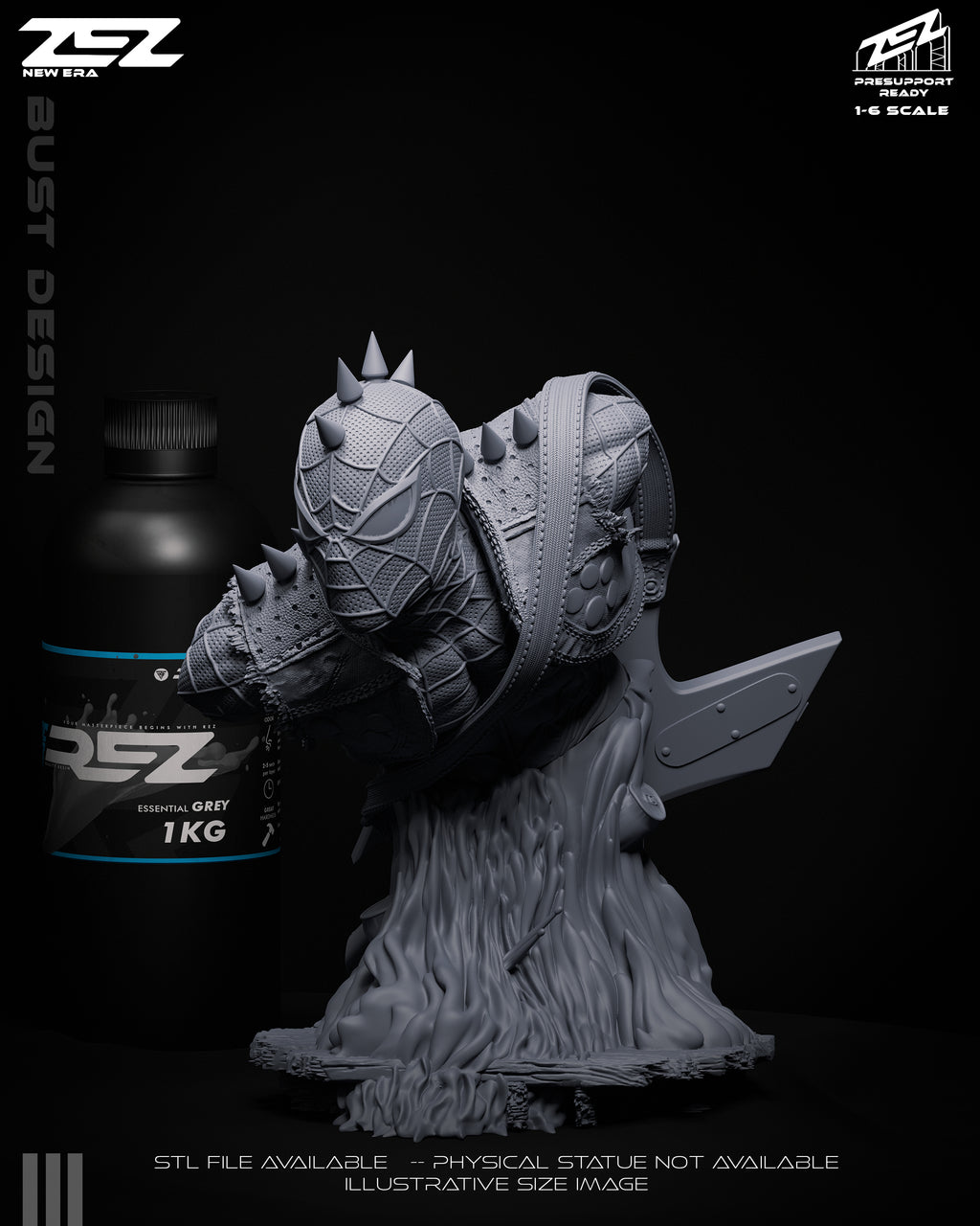 SPIDERPUNK ZEZ BUST