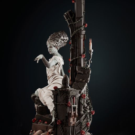 The Bride of Frankenstein - STL