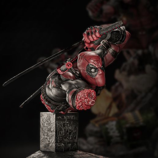 DEADPOOL BUST - STL