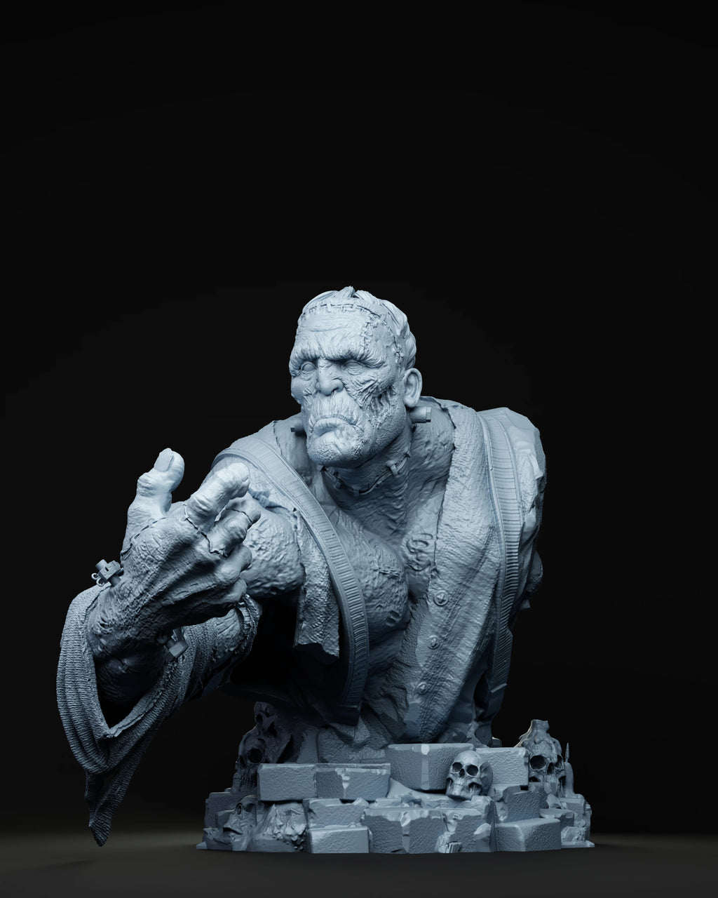 Frankenstein Bust - STL