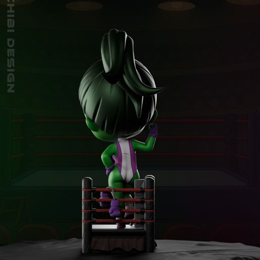 She Hulk Chibi - STL