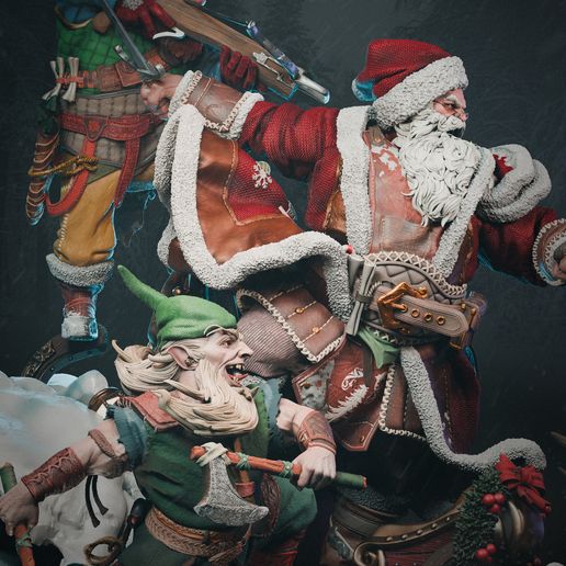 SANTA CLAUS ZEZ STL