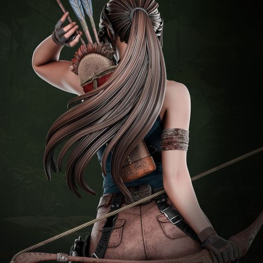 Lara Croft - STL