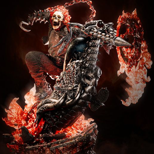 Ghost Rider – 3D Digital STL File