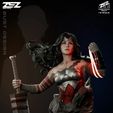 Wonder Woman Absolute Bust - STL