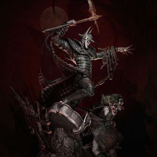 Batman who laughs - Digital STL file