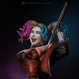 Harley Quinn Bust - STL