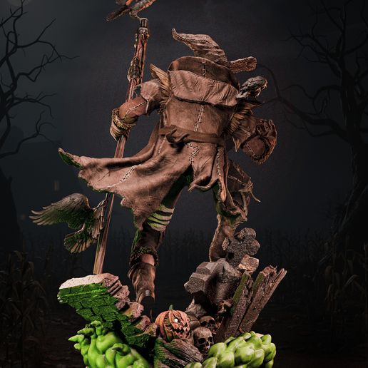 Scarecrow – 3D Digital STL File