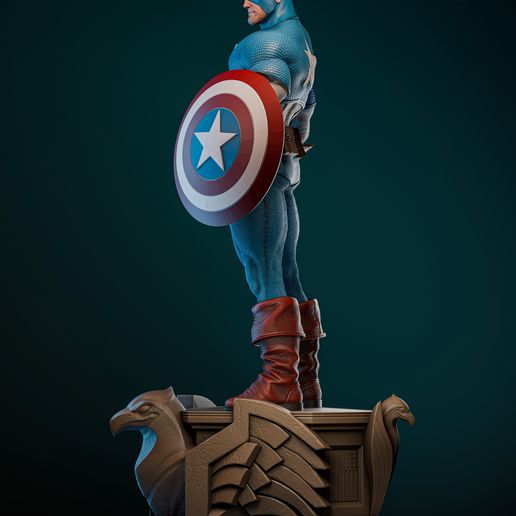 CAPTAIN AMERICA MUSEUM ZEZ STL