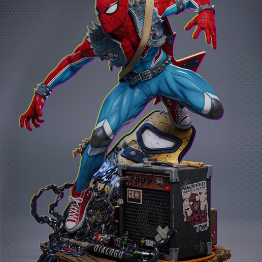 SPIDERPUNK ZEZ STL