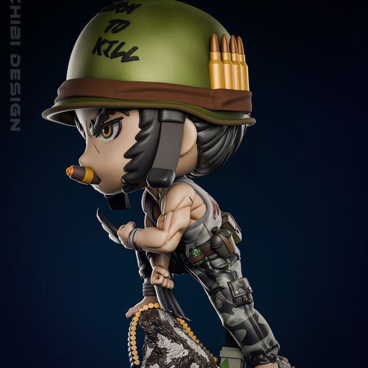 Wolverine Chibi - Digital STL file