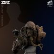 Scarecrow Bust – 3D Digital STL File