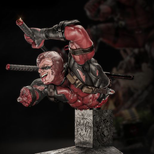 DEADPOOL BUST - STL