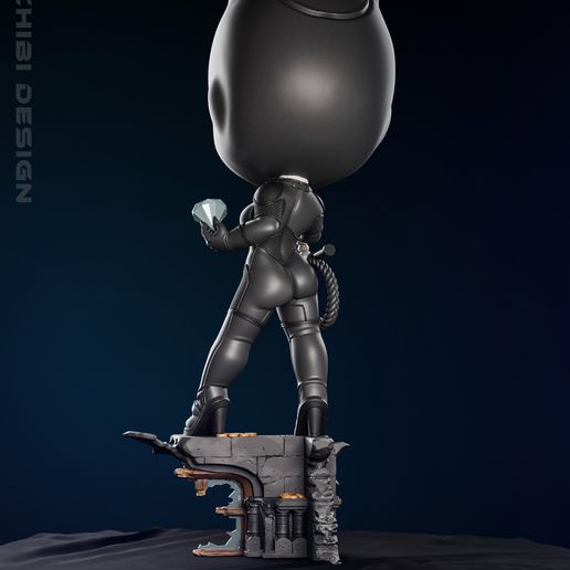 CATWOMAN ZEZ CHIBI